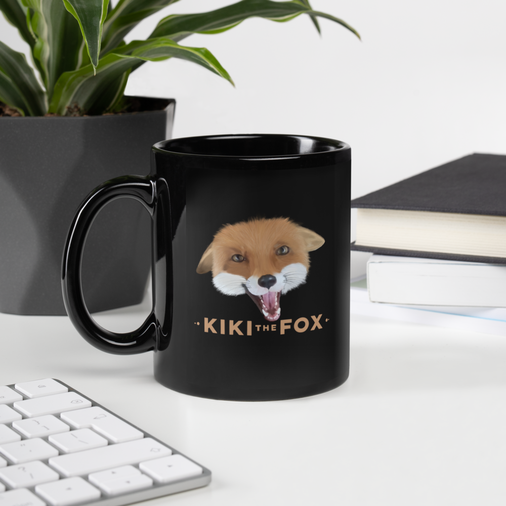 Schwarze Tasse