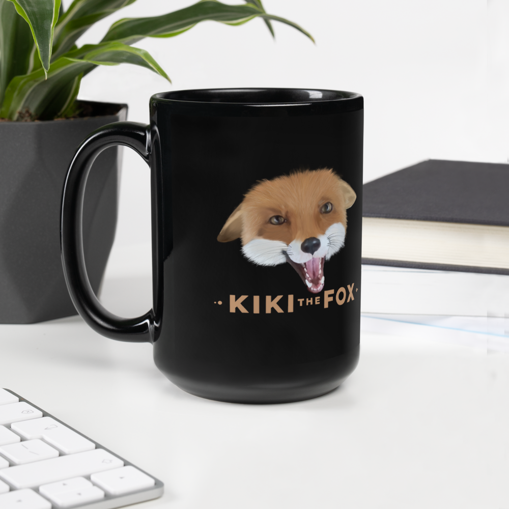 Schwarze Tasse